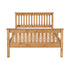Monaco 5FT Bed High Foot End - Distressed Waxed Pine